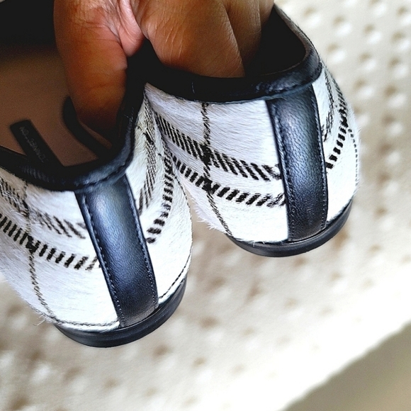 NWT French Connection Plaid Flats Size 6 - Picture 7 of 12
